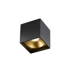 Light-Point Spots>Solo Square Spots en saillie LED Indoor & Outdoor Noir-Doré