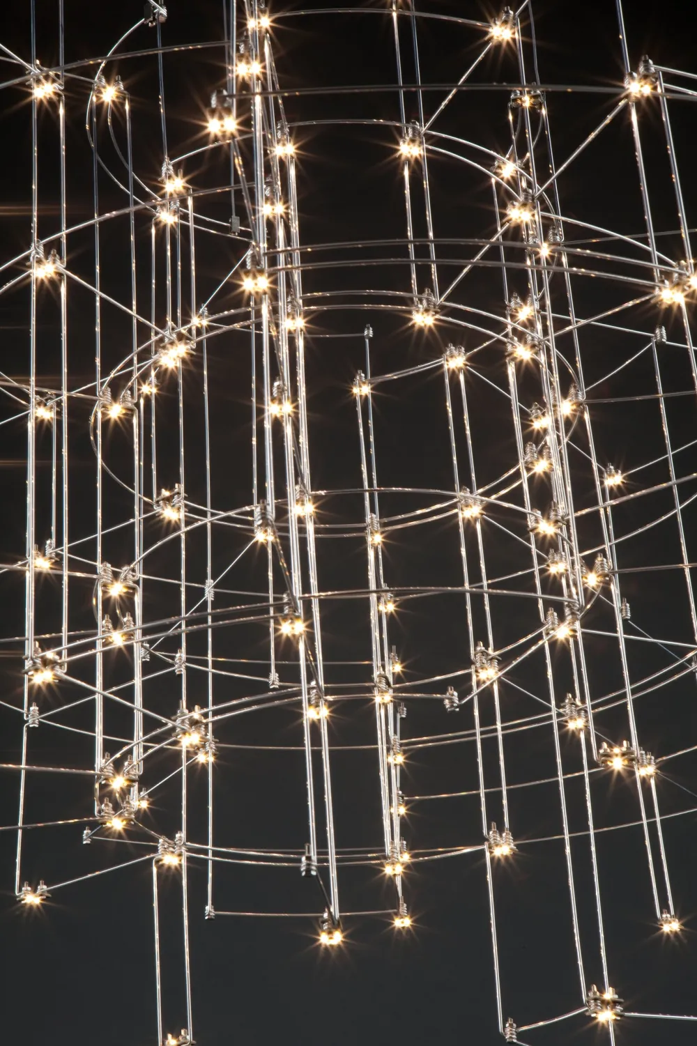 Quasar Lustres|Suspensions>Spectre Ø80cm H4 Suspensions LED Laiton