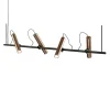 Light-Point Suspensions>Spirit 150cm Suspensions LED Noir/Rose gold