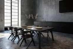 Light-Point Suspensions>Spirit 150cm Suspensions LED Noir/Rose gold