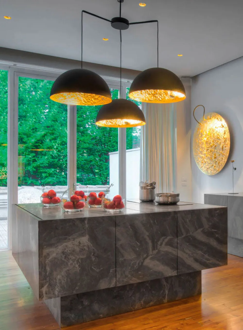 Catellani u0026 Smith Suspensions>Stchu Moon 02 Chandelier Suspensions multiples LED ø60cm