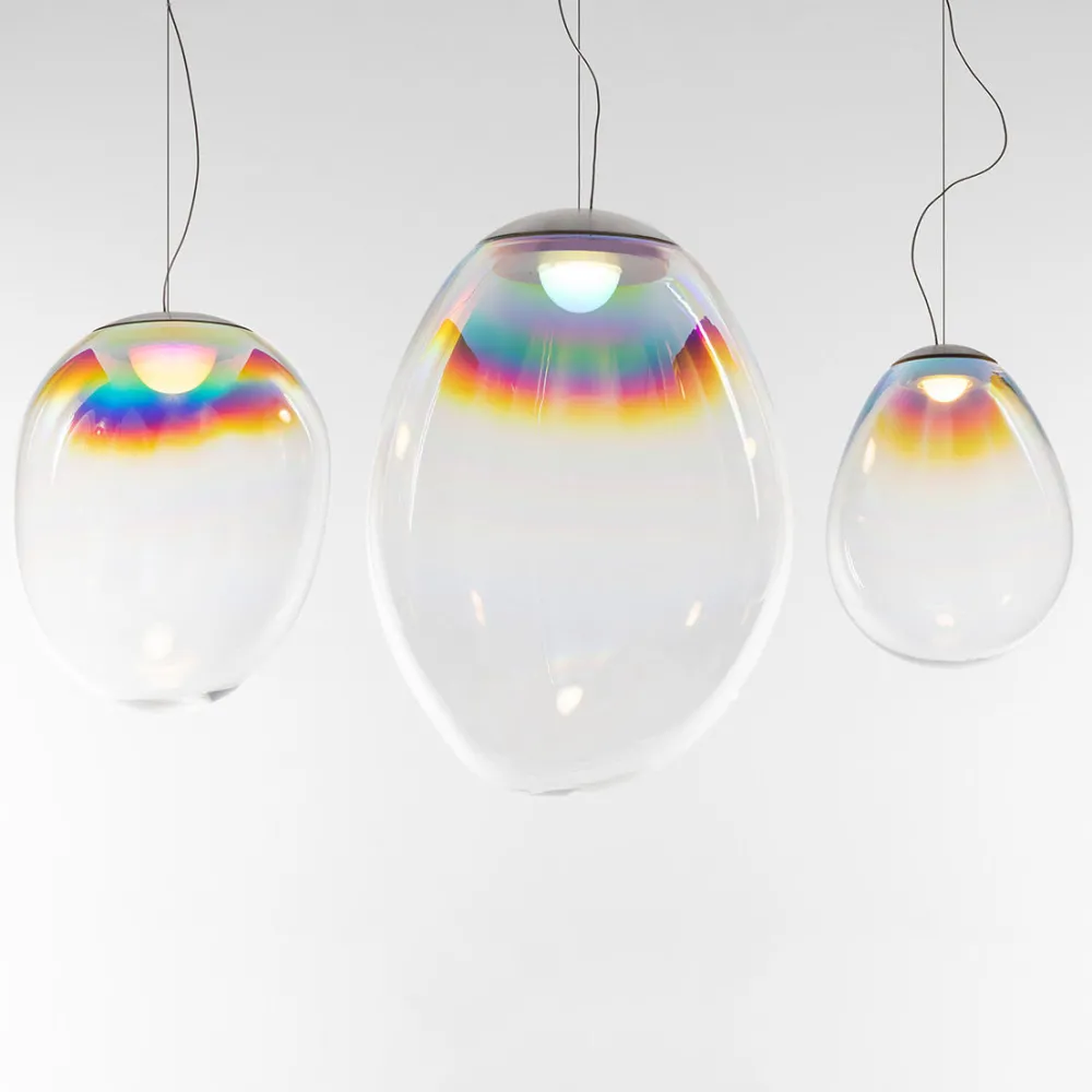 Artemide Suspensions>Stellar Nebula Large Suspensions LED Transparent irisé