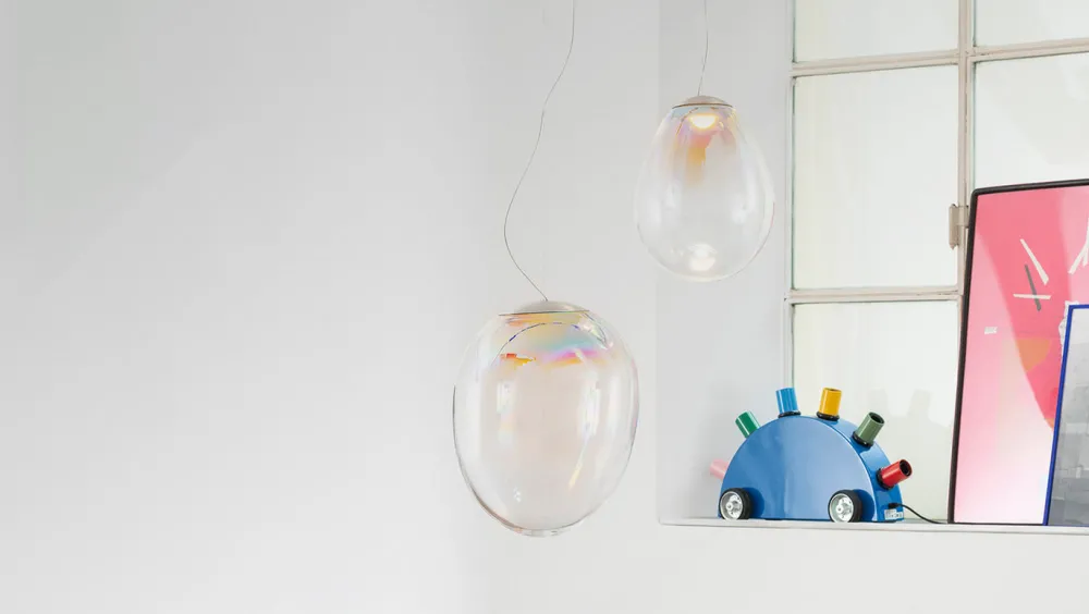 Artemide Suspensions>Stellar Nebula Medium Suspensions LED Transparent irisé
