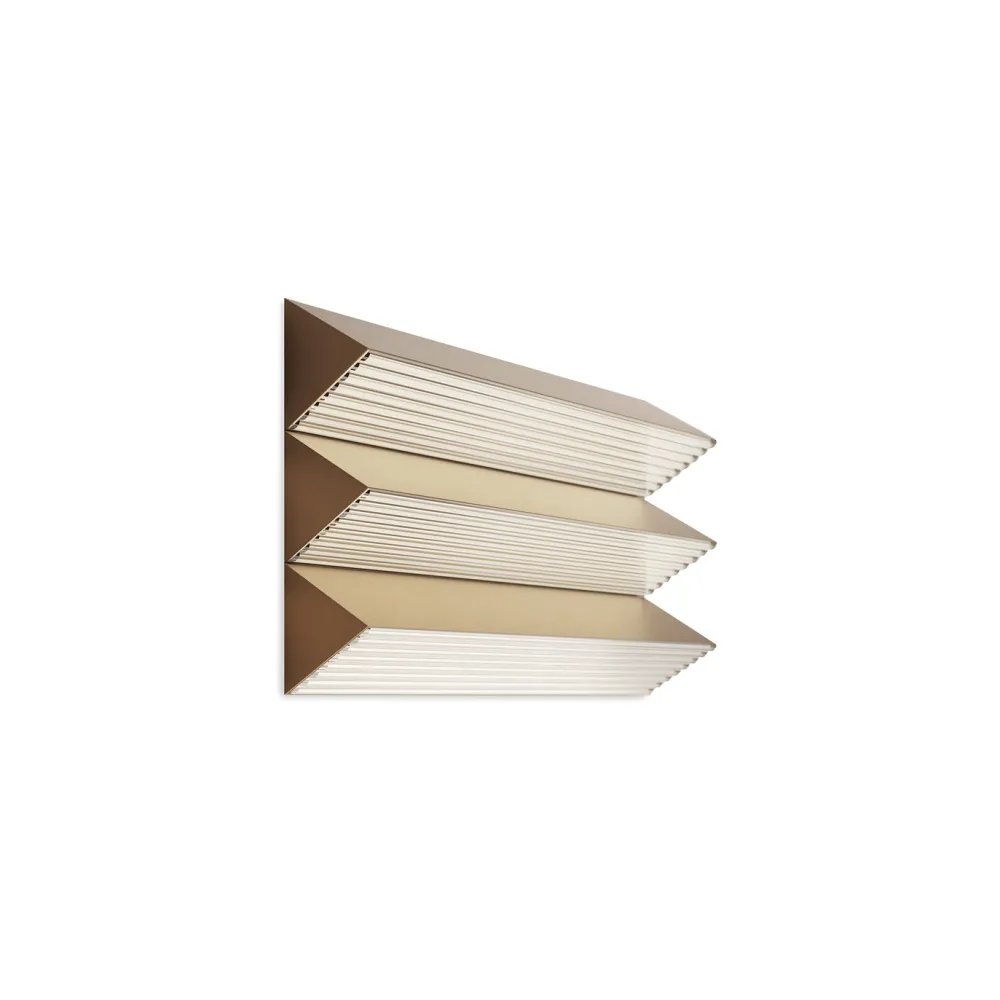 Contardi Appliques>Stick Ap Trio Appliques Nickel doré satiné