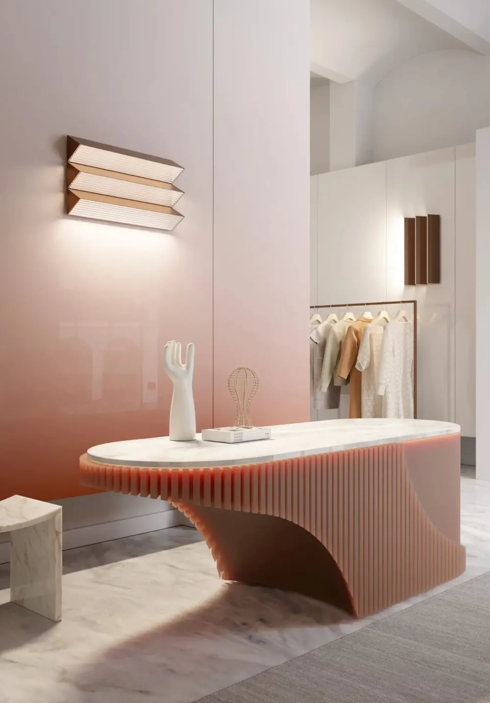 Contardi Appliques>Stick Ap Trio Appliques Nickel doré satiné