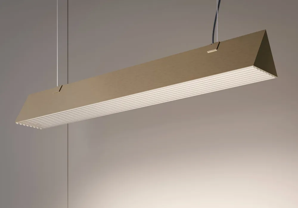 Contardi Suspensions>Stick So Small Suspensions LED Nickel doré satiné