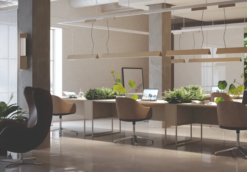 Contardi Suspensions>Stick So Small Suspensions LED Nickel doré satiné