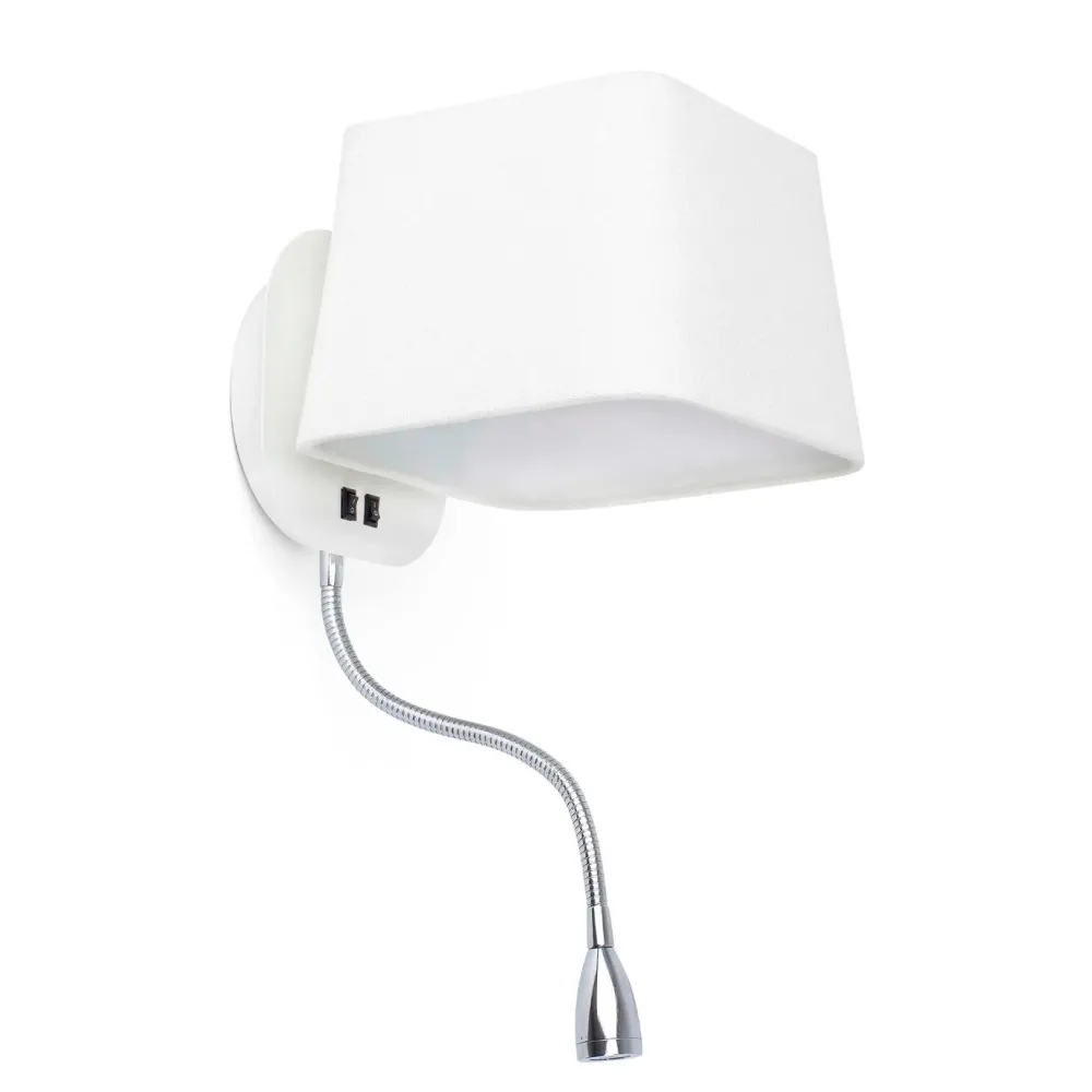 Faro Appliques>Sweet avec liseuse LED Appliques