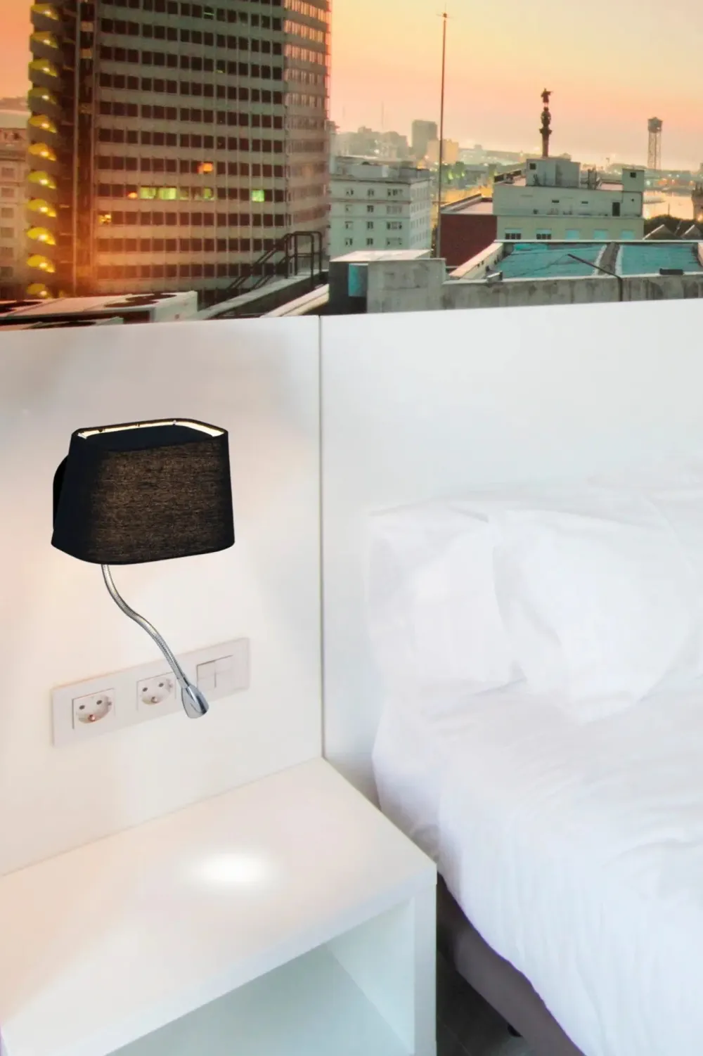 Faro Appliques>Sweet avec liseuse LED Appliques