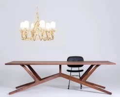 Moooi Tables À Manger>Table Liberty Noyer