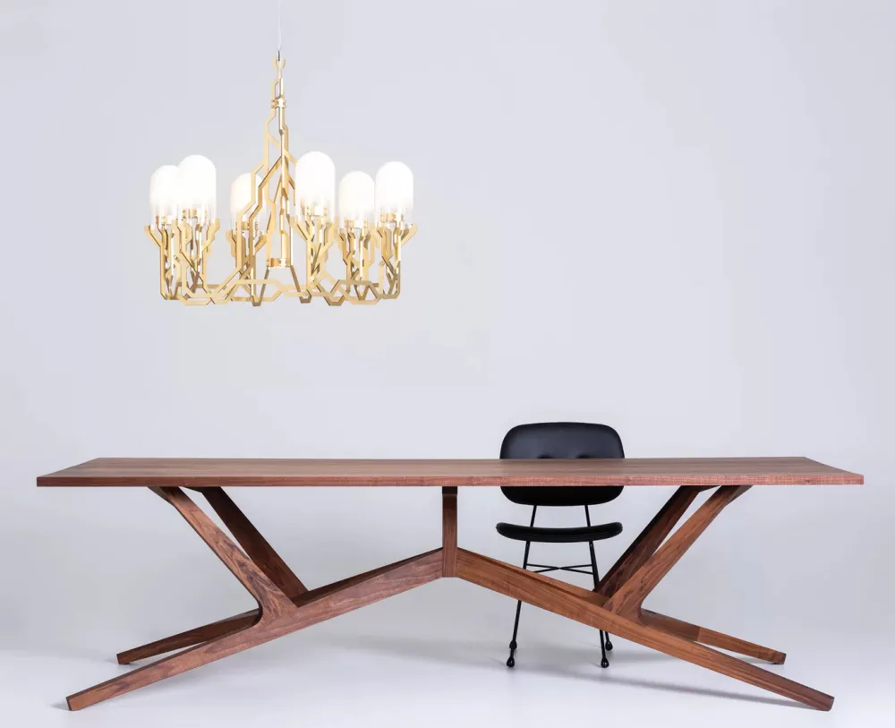 Moooi Tables À Manger>Table Liberty Noyer