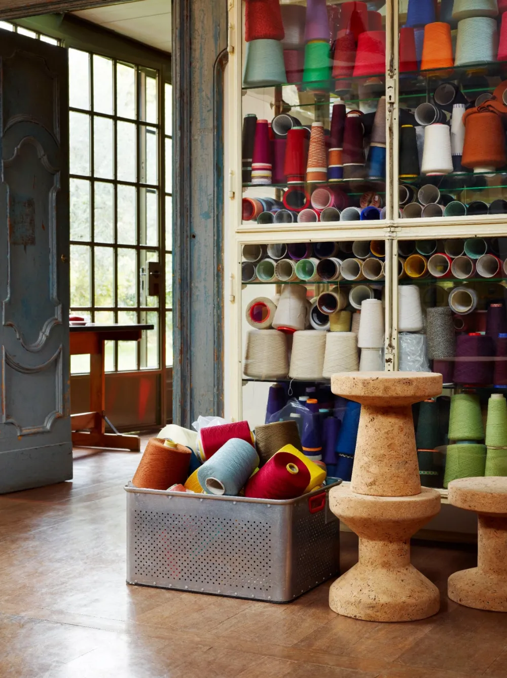 Vitra Tabourets|Salon>Tabouret Cork Modèle C Liège