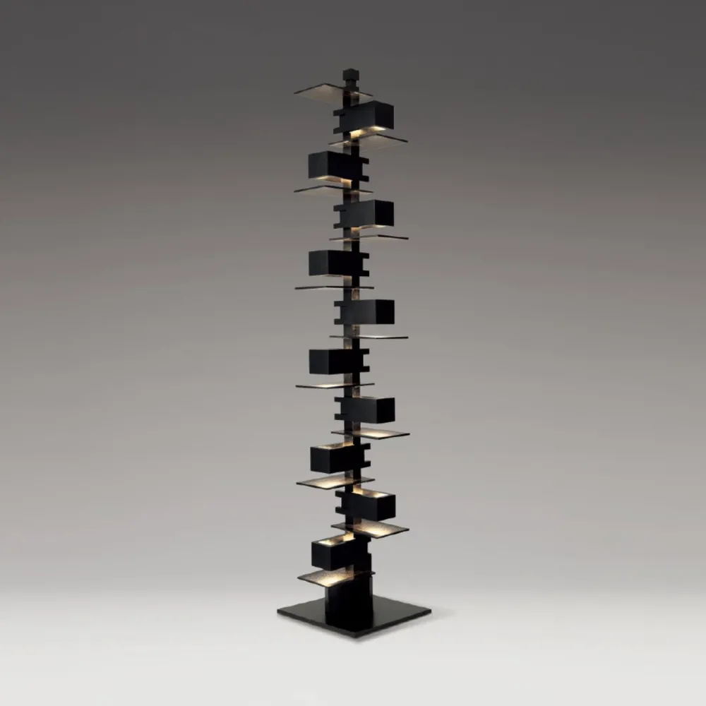 Yamagiwa Lampadaires>Taliesin 2 Black Edition Lampadaires Noir