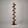 Yamagiwa Lampadaires>Taliesin 2 Walnut Lampadaires Bois foncé