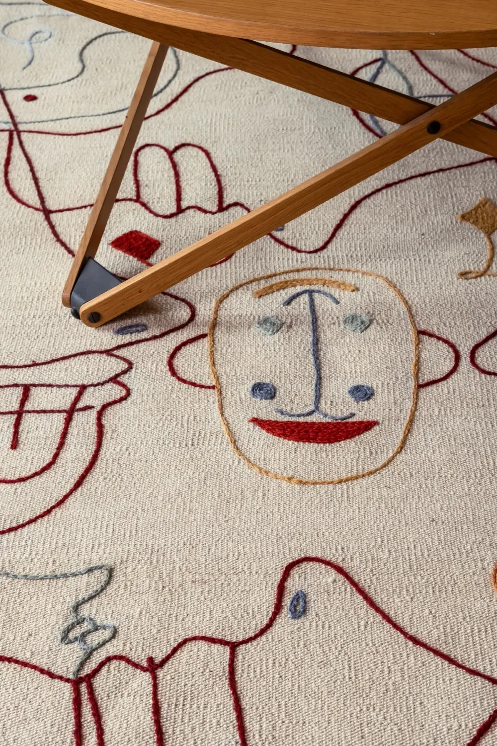 Nanimarquina Tapis>Tapis Silhouette 200x300cm Blanc