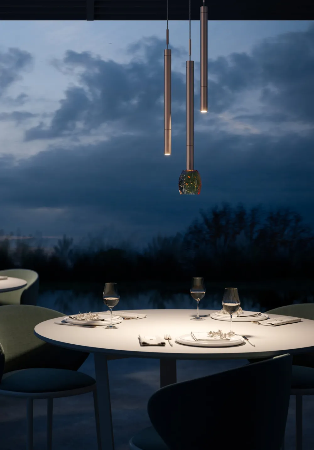 Contardi Suspensions|Suspensions>Tenebra So Indoor/Outdoor Suspensions