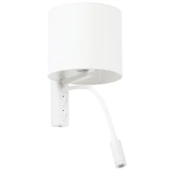 Faro Appliques>Tira avec lecteur LED Appliques Blanc