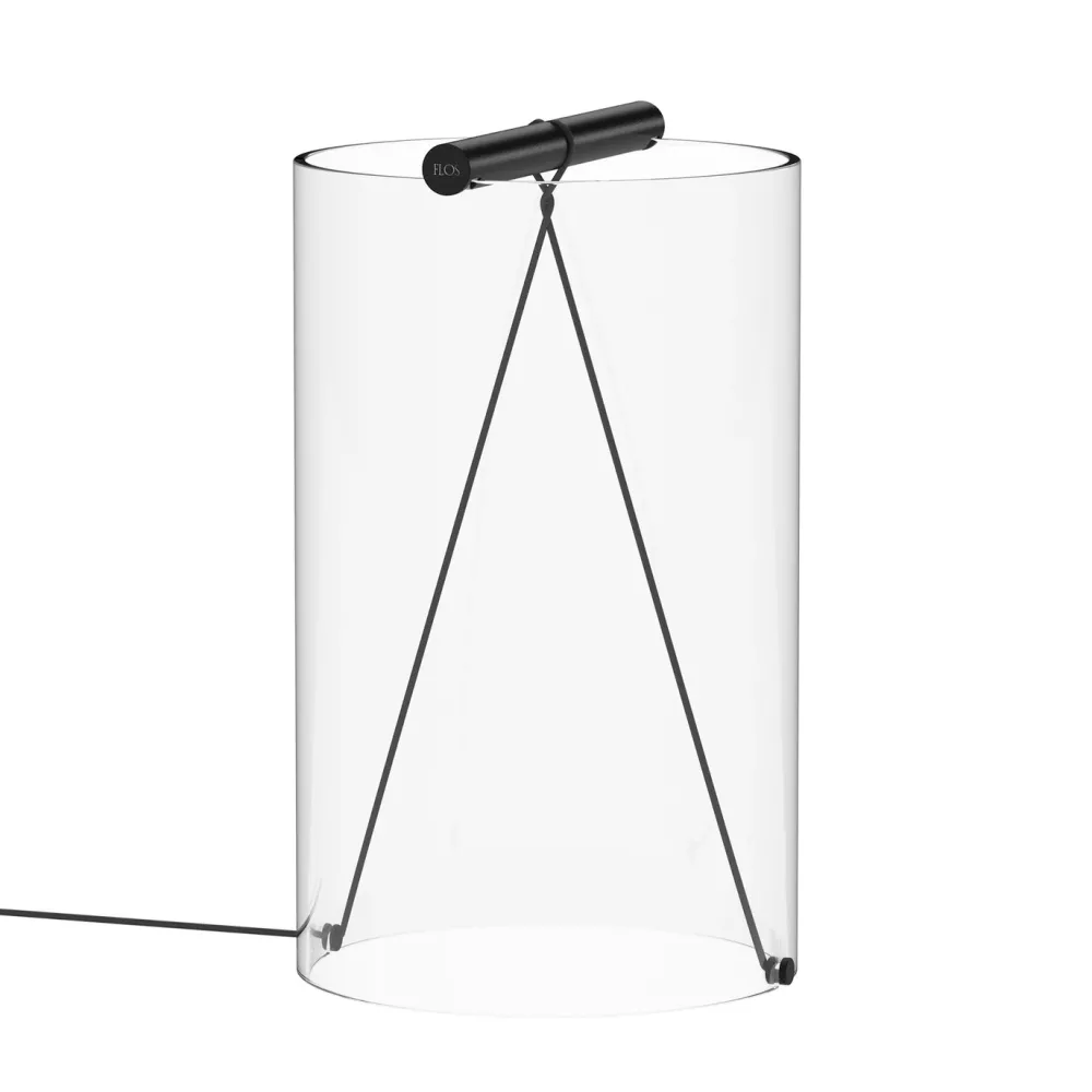 Flos Lampes À Poser|Lampes À Poser>To Tie T2 Lampes à poser LED Noir mat