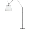 Artemide Lampadaires>Tolomeo Méga Lampadaires Gris ø42cm avec interrupteur simple