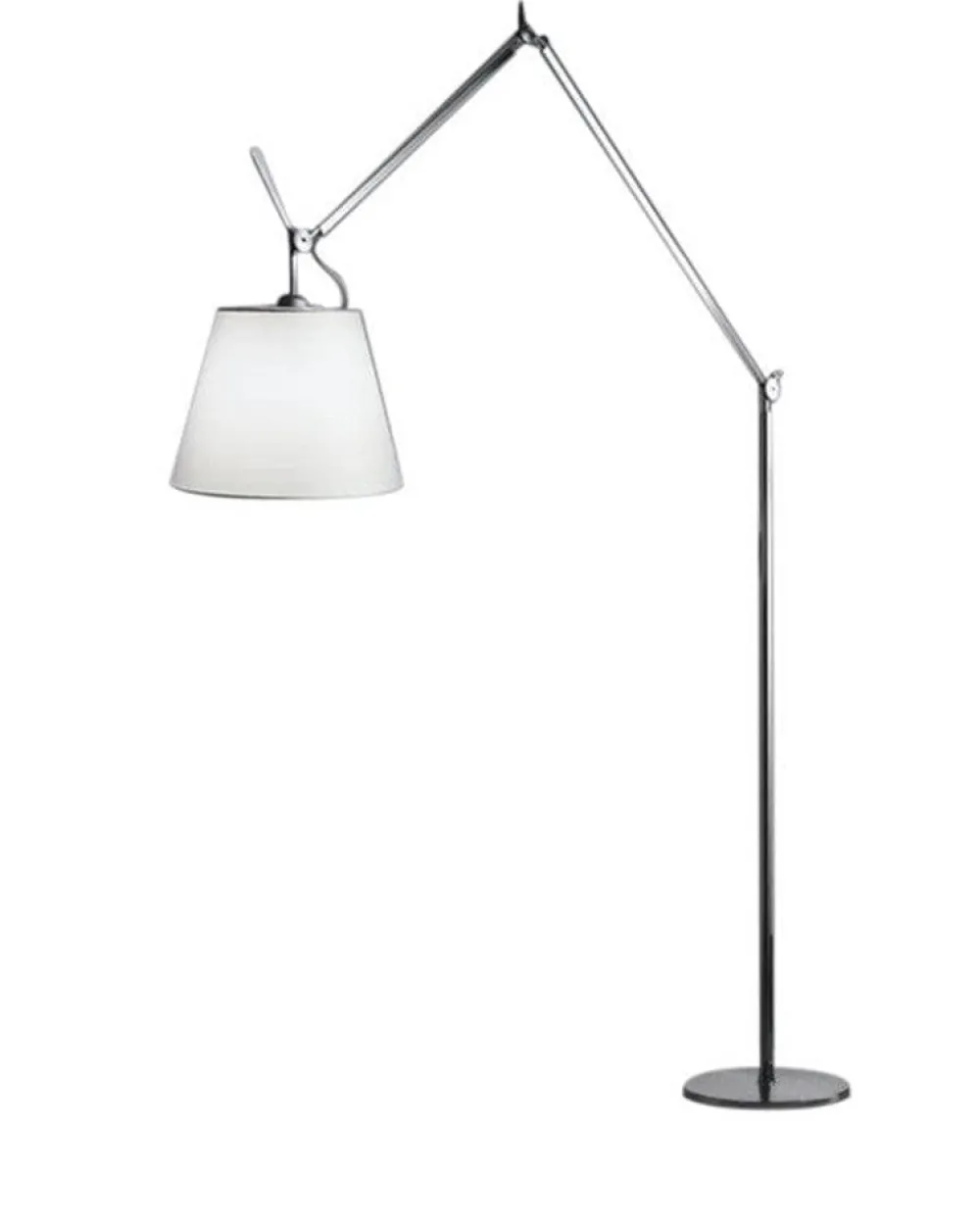 Artemide Lampadaires>Tolomeo Méga Lampadaires Gris ø42cm avec interrupteur simple