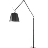 Artemide Lampadaires>Tolomeo Méga Lampadaires Noir ø42cm