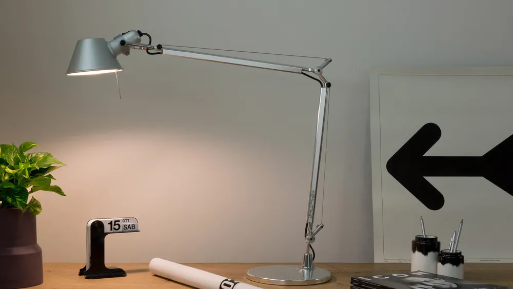 Artemide Lampes À Poser|Lampes À Poser>Tolomeo Midi LED Lampes de bureau gris anthracite 3000K