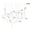 Slamp Suspensions>Tulip 14 Free Standing Suspensions Laiton