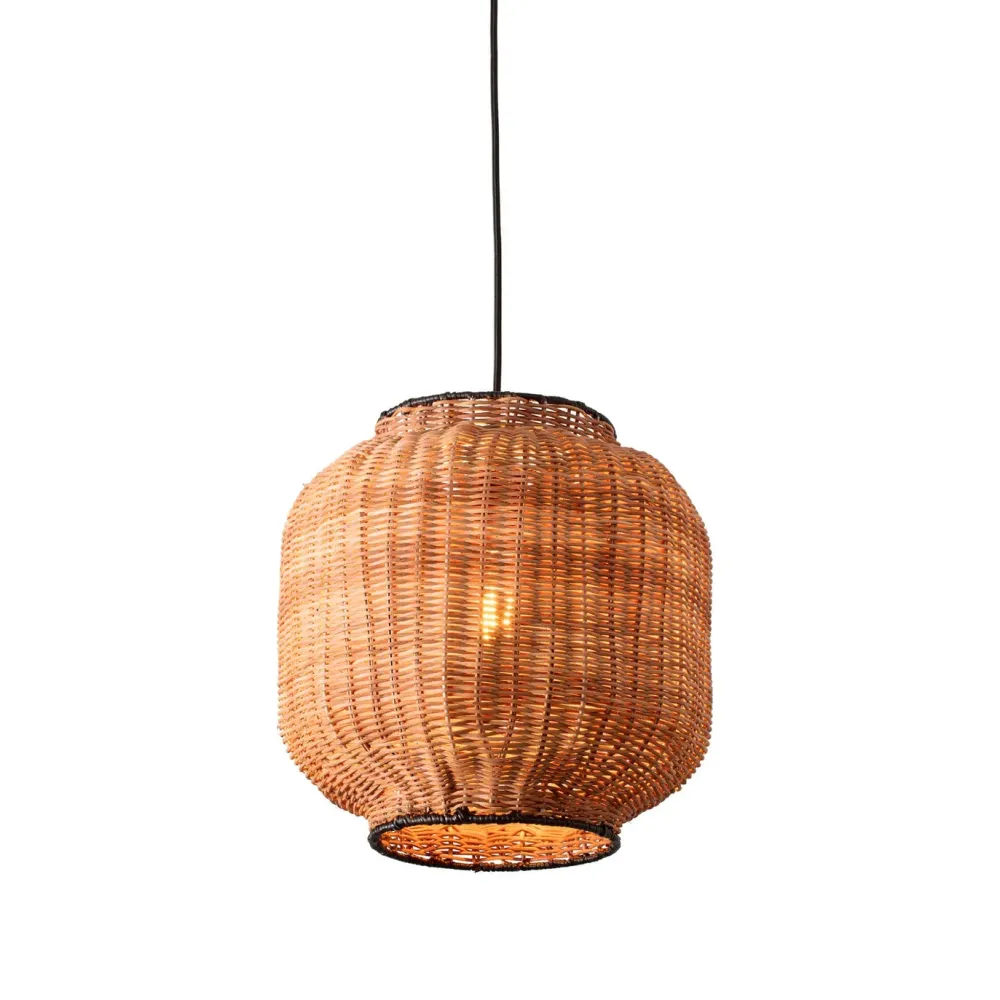 Faro Suspensions>Tupai Suspensions Noir, Rotin