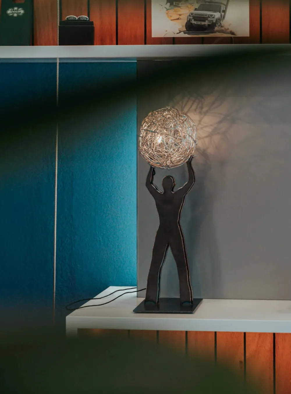 Catellani u0026 Smith Lampes À Poser|Lampes À Poser>Uomo Della Luce S Lampes de table Argent