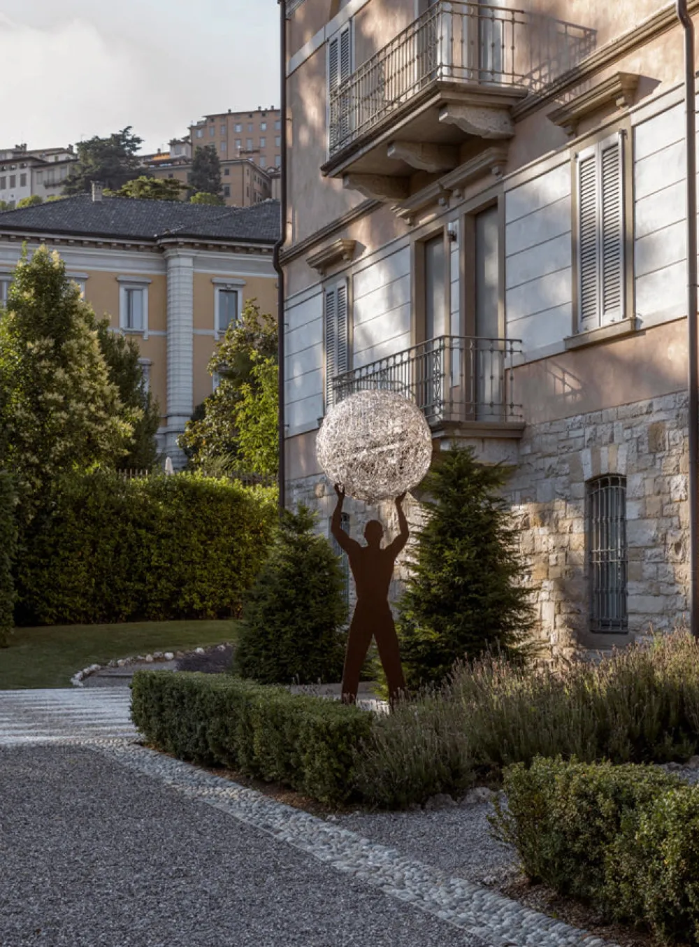 Catellani u0026 Smith Lampadaires|Lampadaires>Uomo Della Luce XXL Lampadaires Outdoor Argent