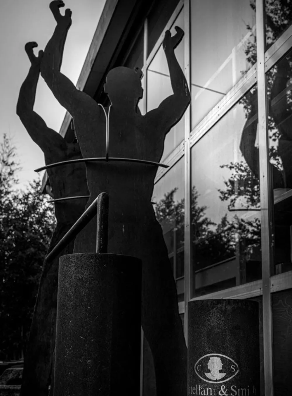 Catellani u0026 Smith Lampadaires|Lampadaires>Uomo Della Luce XXL Lampadaires Outdoor Argent