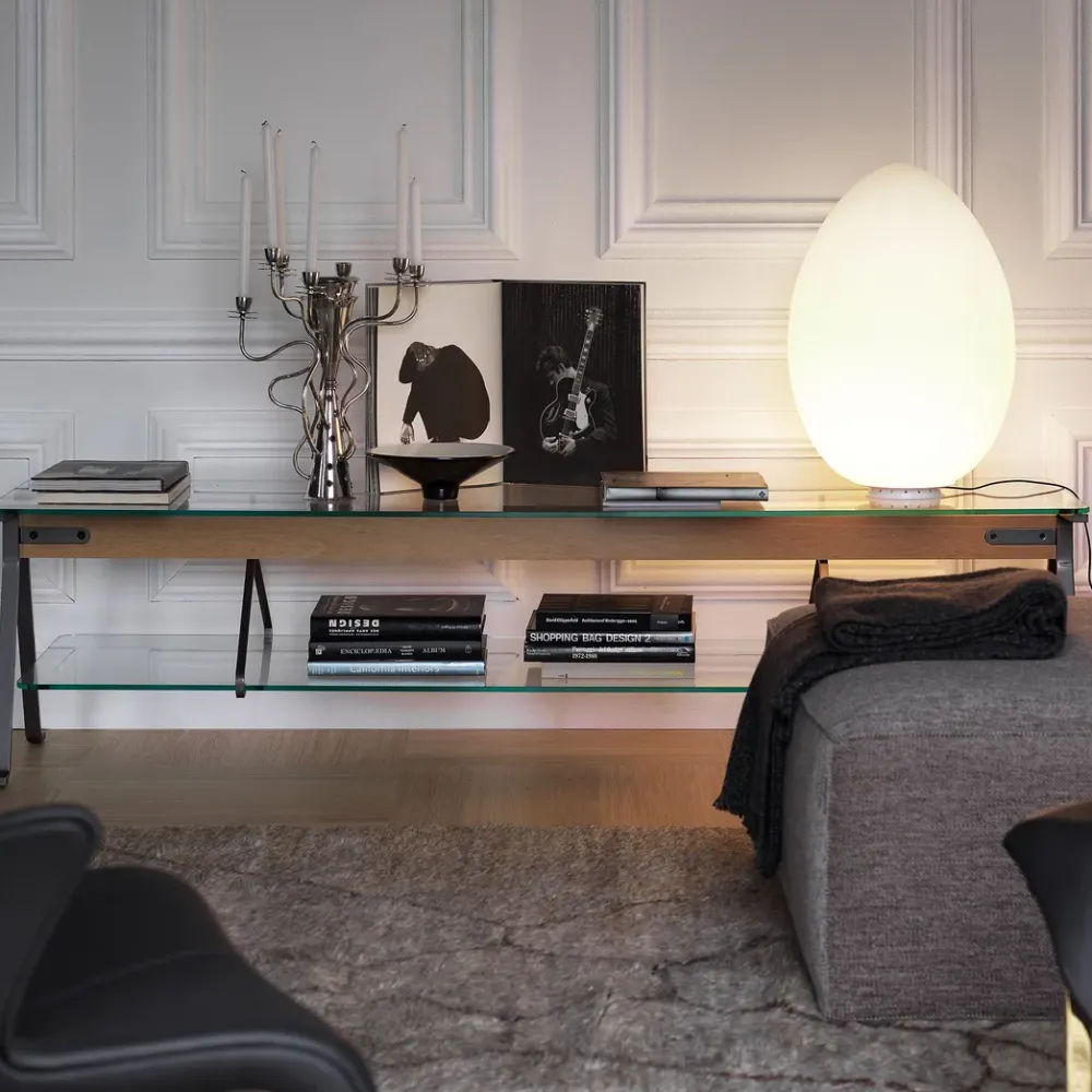 Fontana Arte Lampes À Poser|Lampes À Poser>Uovo H.44cm Lampes de table Blanc