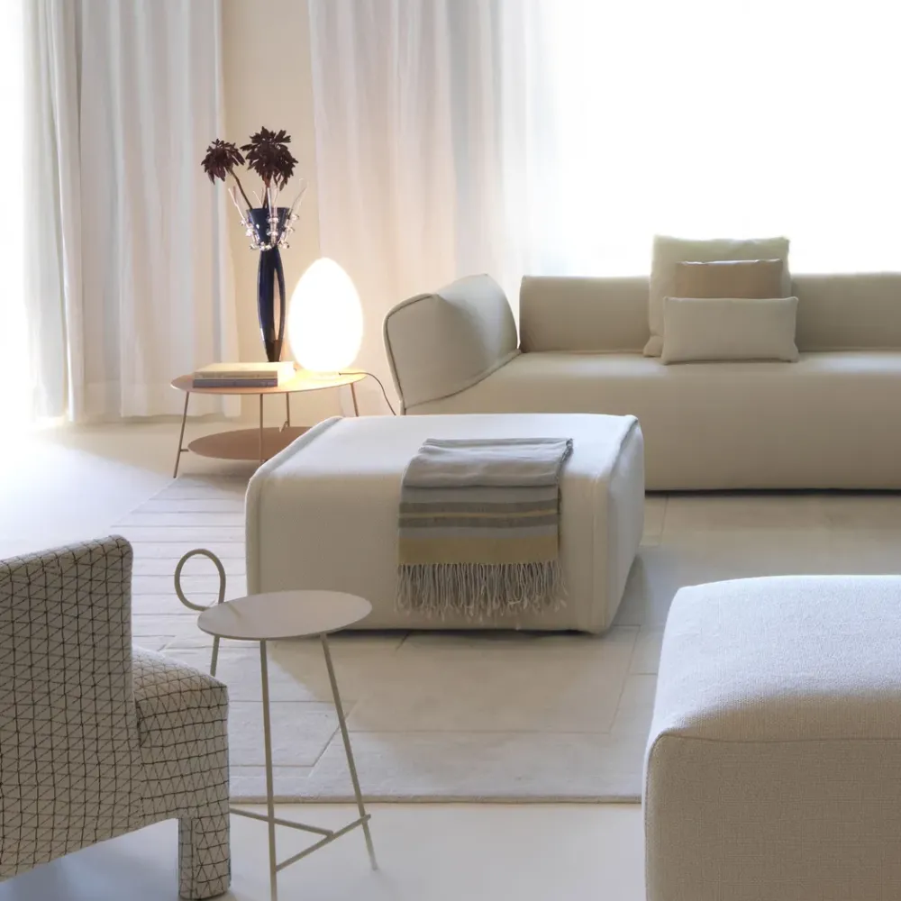 Fontana Arte Lampes À Poser|Lampes À Poser>Uovo H.28cm Lampes de table Blanc