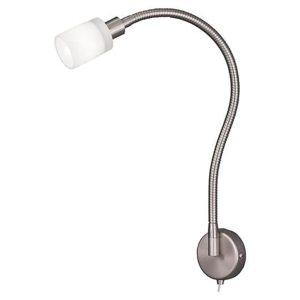 Knapstein Appliques>Vada Appliques avec interrupteur Nickel mat