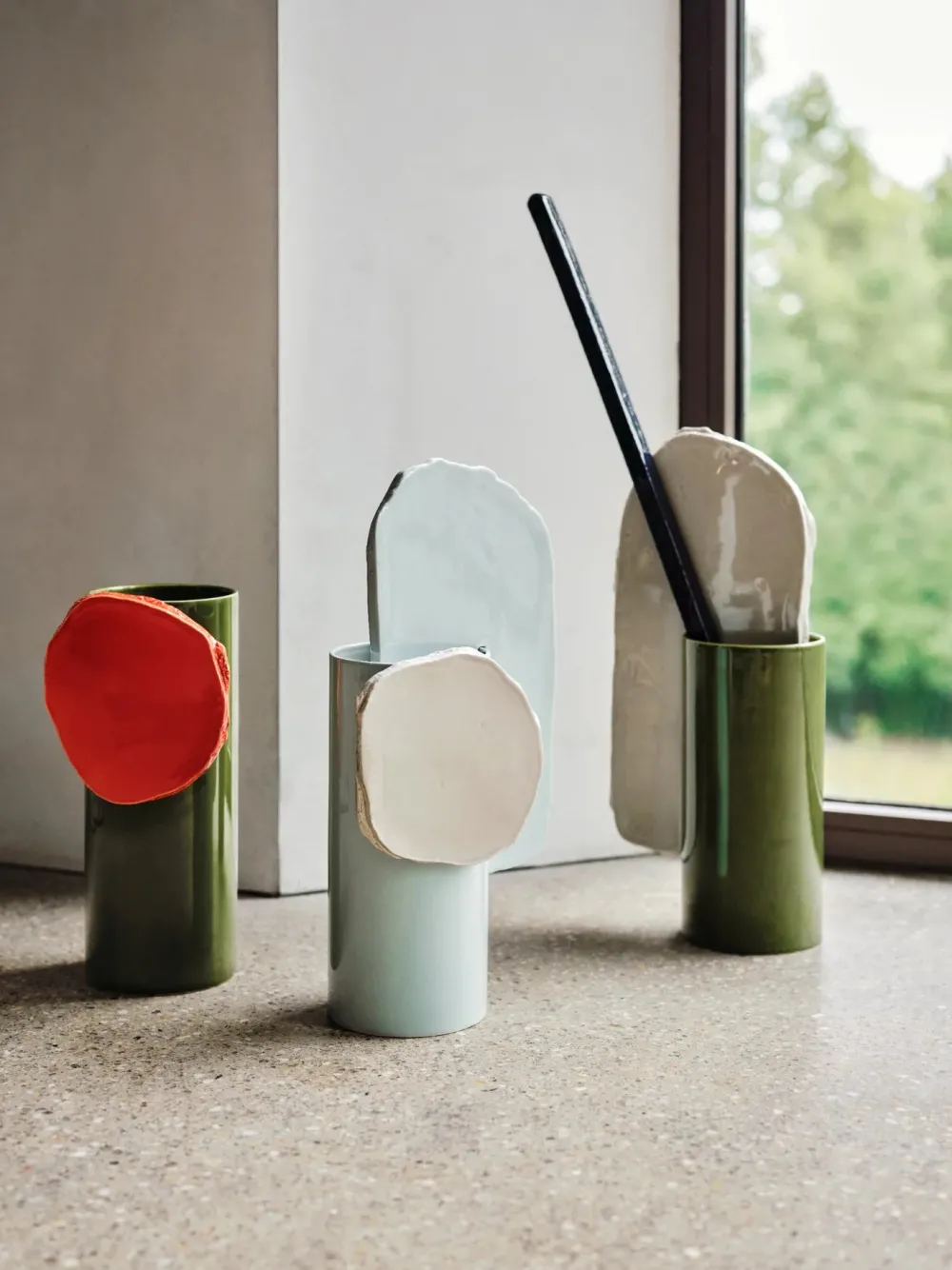 Vitra Vases Et Boîtes|Déco>Vase Découpage - Feuille