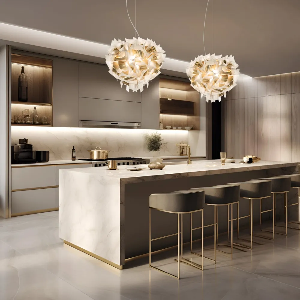 Slamp Suspensions>Veli Aurea Large cordon transparent Suspensions