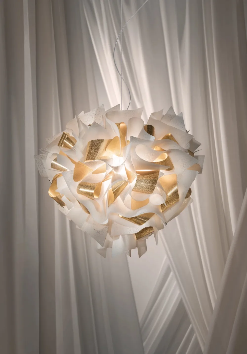 Slamp Suspensions>Veli Aurea Large cordon transparent Suspensions