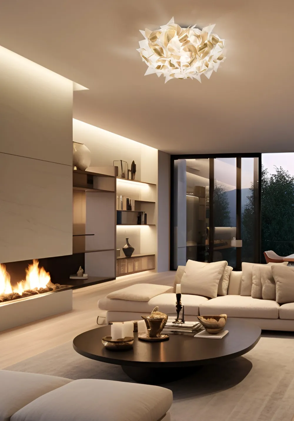 Slamp Plafonniers>Veli Aurea Medium Plafonniers