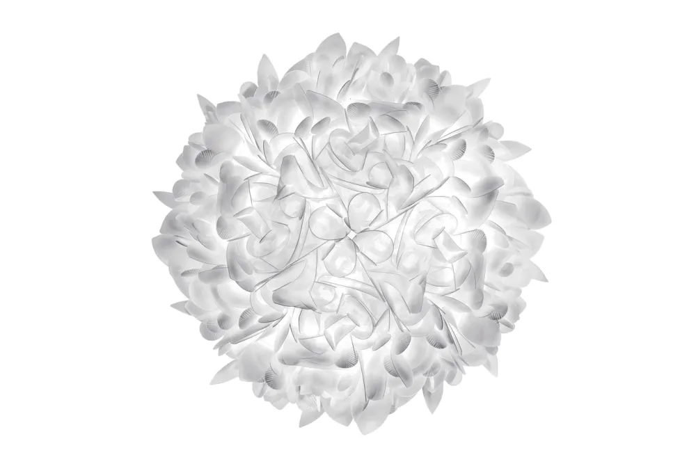 Slamp Appliques>Veli W Large Foliage Appliques Blanc