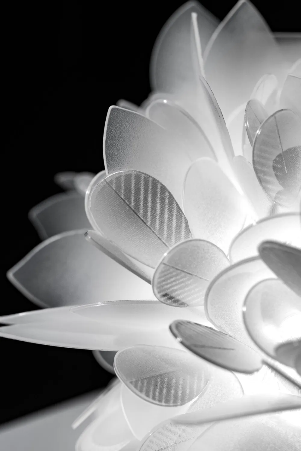 Slamp Appliques>Veli W Medium Foliage Appliques Blanc