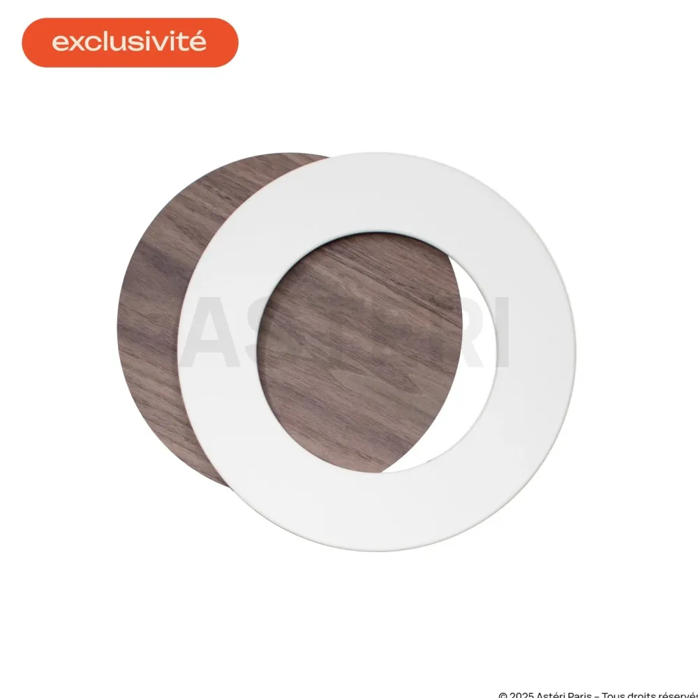 Icone Luce Plafonniers|Plafonniers>Vera Bois 26cm Appliques - Exclusivité Astéri