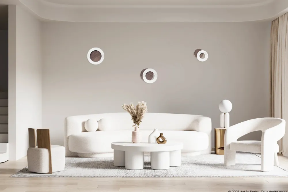 Icone Luce Plafonniers|Plafonniers>Vera Bois 26cm Appliques - Exclusivité Astéri