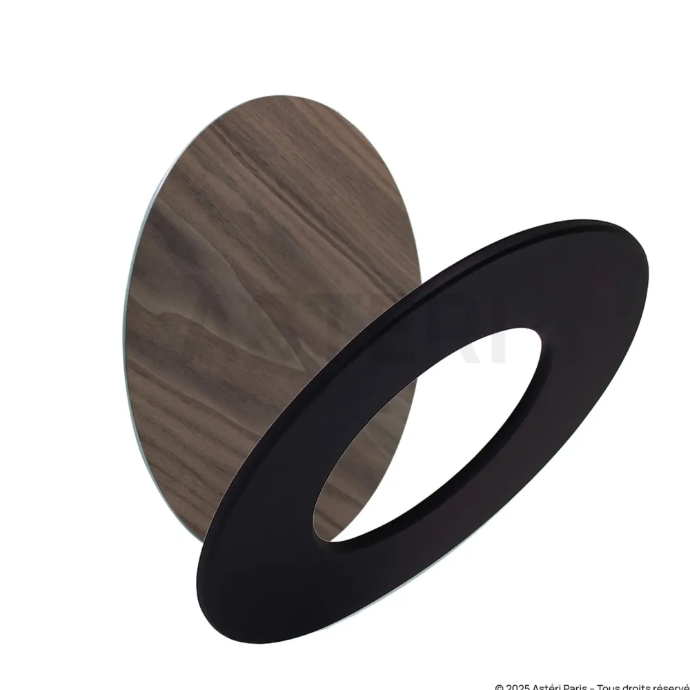 Icone Luce Plafonniers|Plafonniers>Vera Bois 26cm Appliques - Exclusivité Astéri