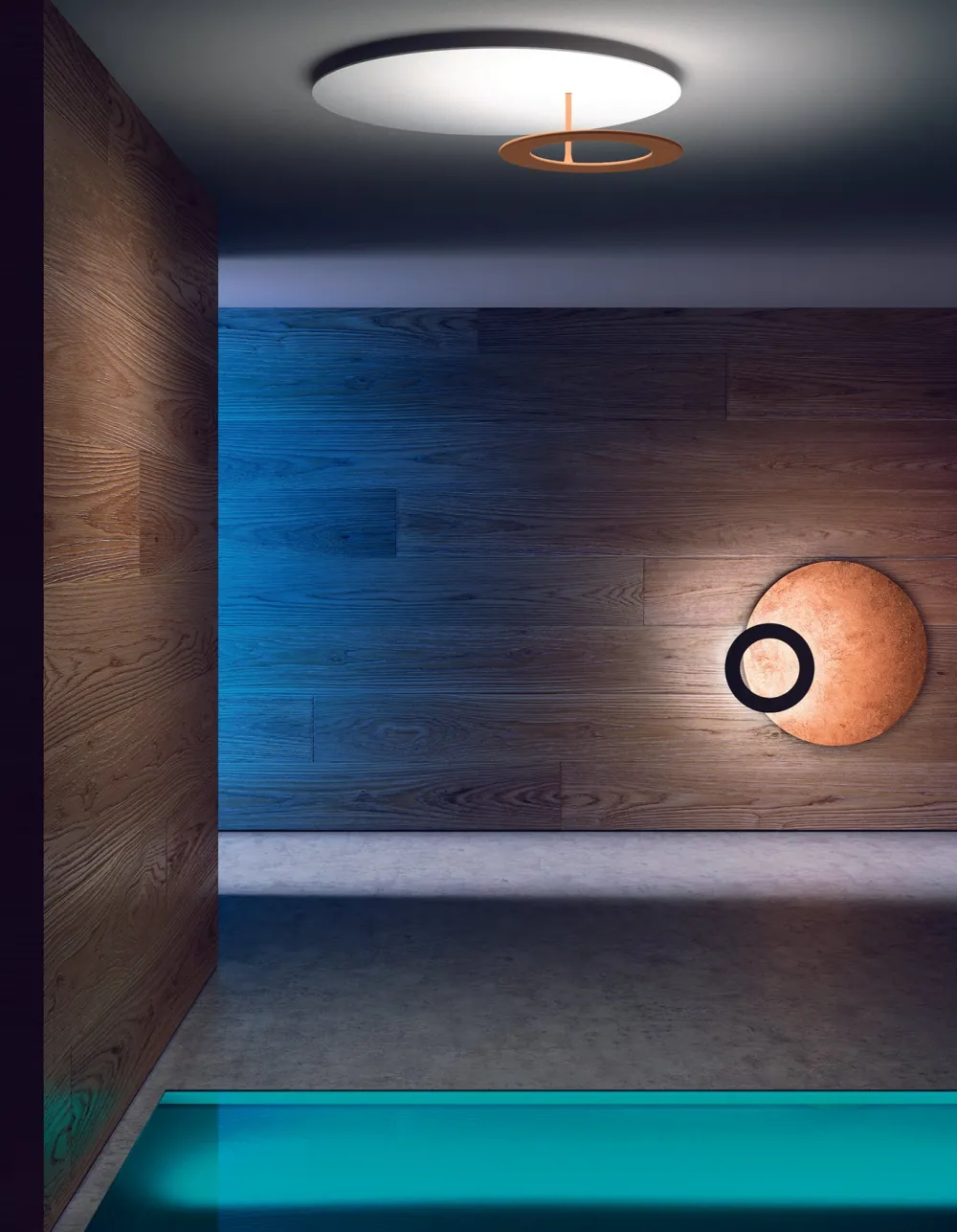 Icone Luce Plafonniers|Plafonniers>Vera 21cm Appliques Plafonniers LED 3000K