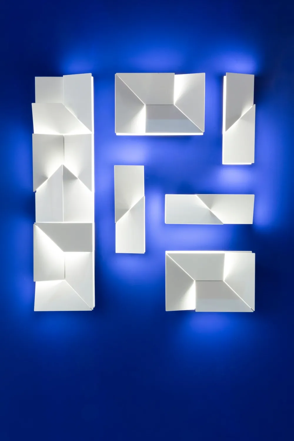 Nemo Lighting Appliques>Wall Shadows Long Appliques LED Blanc