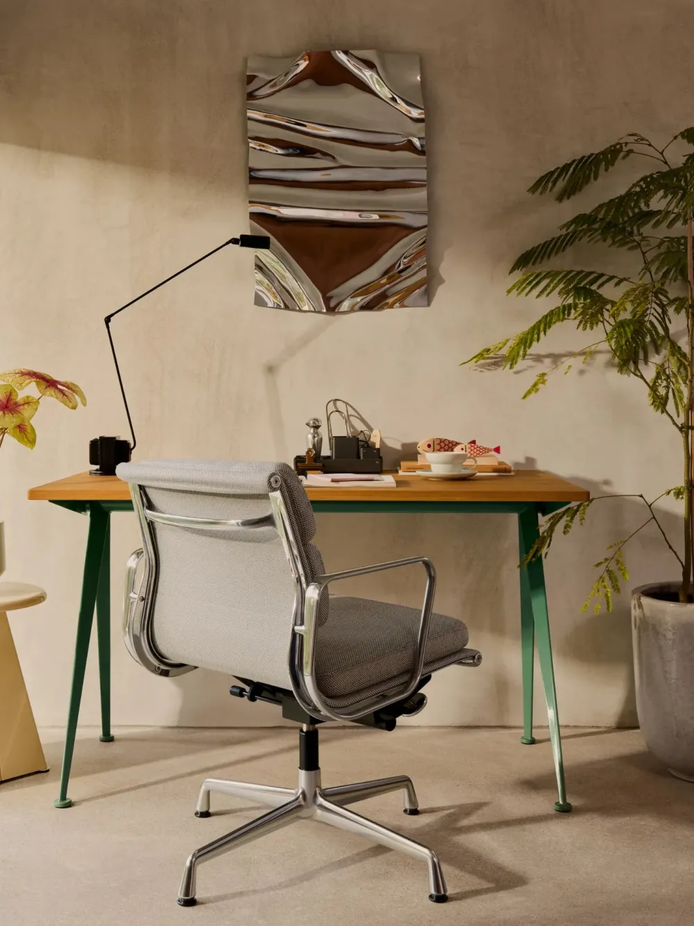 Vitra Enfant|Figurines>Wooden Doll Mother Fish et Child Figurines Multicolore