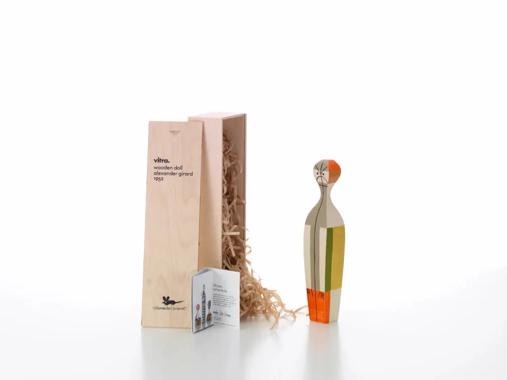 Vitra Figurines>Wooden Doll N°14 Figurines Multicolore