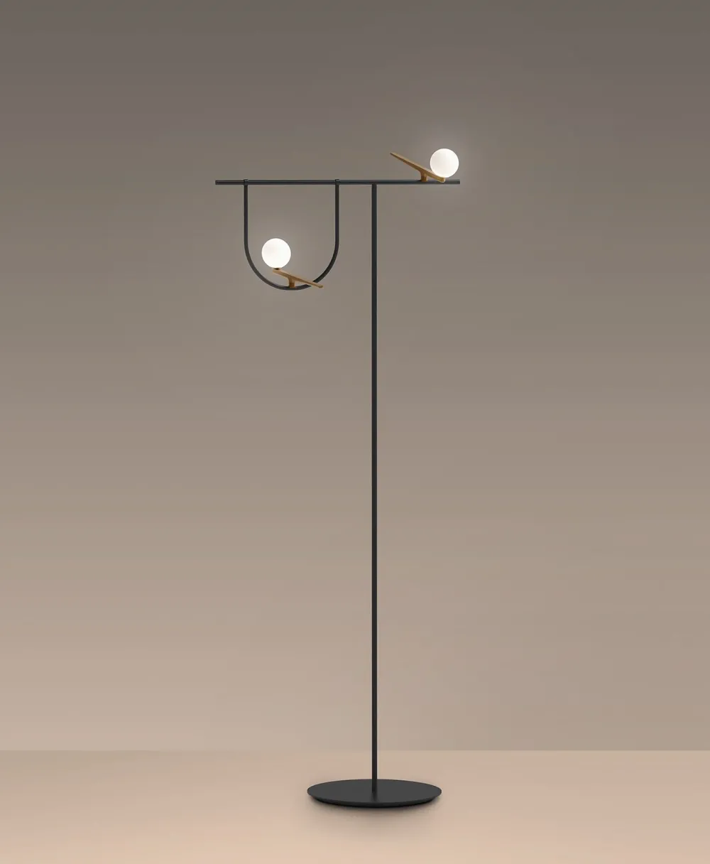 Artemide Lampadaires>Yanzi Lampadaires LED Blanc