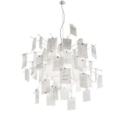 Ingo Maurer Suspensions>Zettel’z 6 Suspensions Blanc